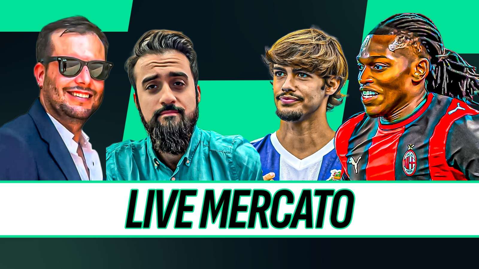 Tutto sul vertice Cardinale-Amorim. Suzuki, Vlahovic, Spence: Calciomercato LIVE 17.30 su YouTube