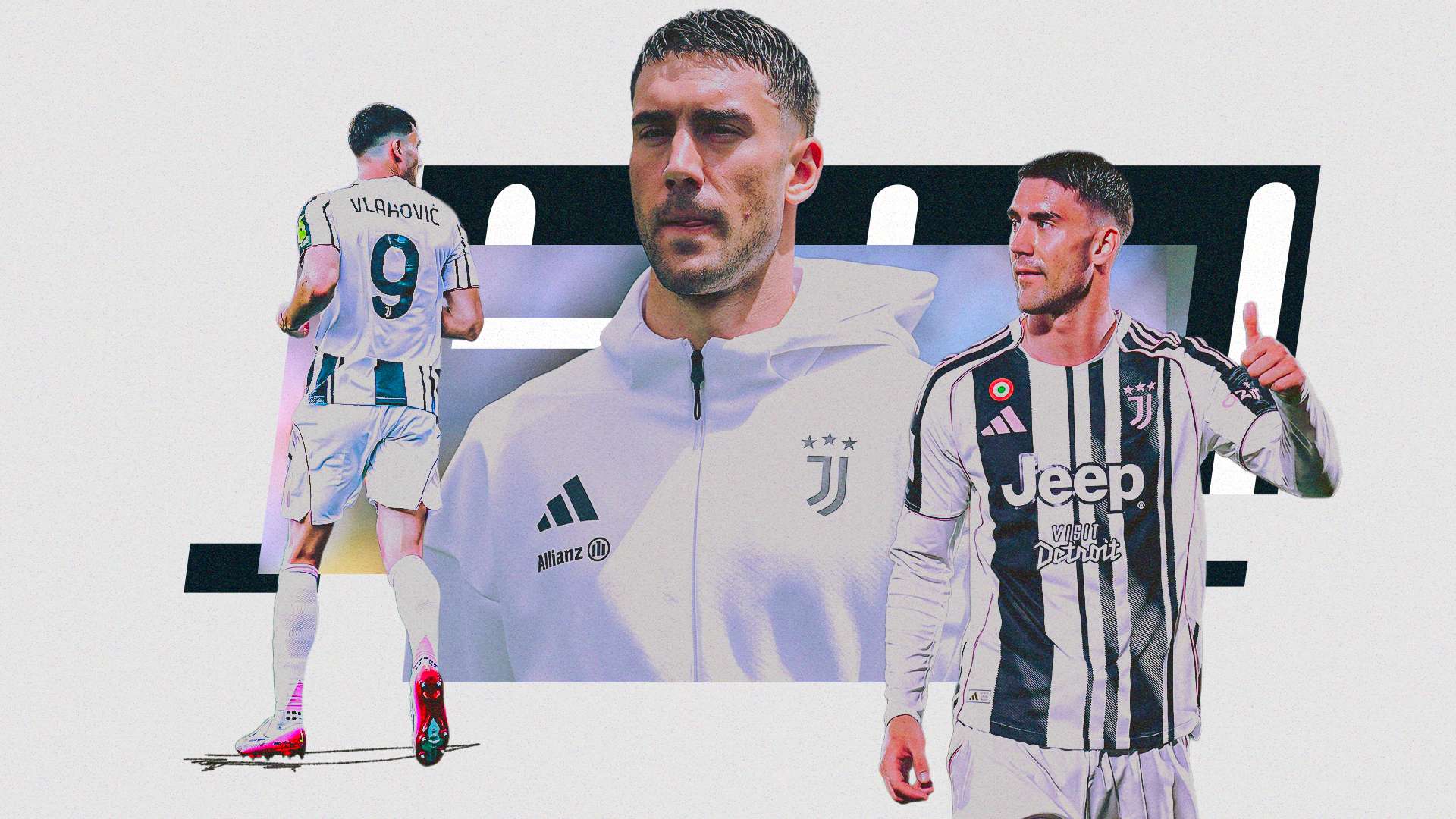 grafica vlahovic juventus nuova 2026