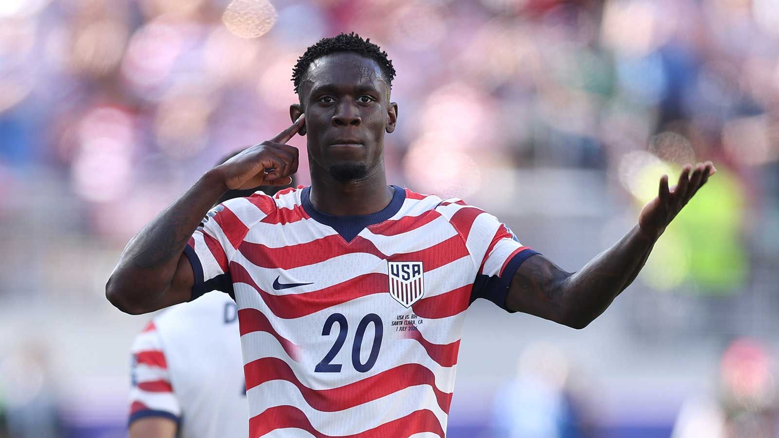 I NUMERI DI BALOGUN AL  MONDIALE 