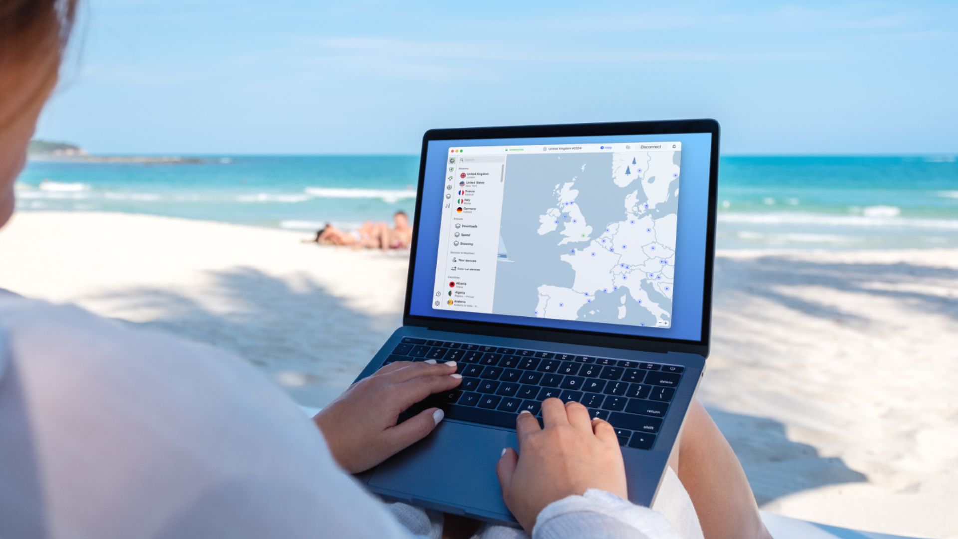 NordVPN streaming online dall'estero