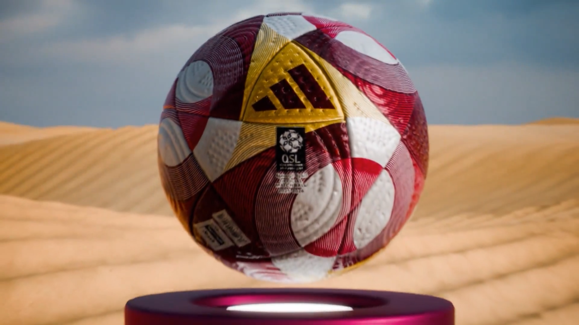 Nuovo Pallone Qatar Stars League 2025-26: Design Ispirato al Deserto e Tecnologia All'Avanguardia