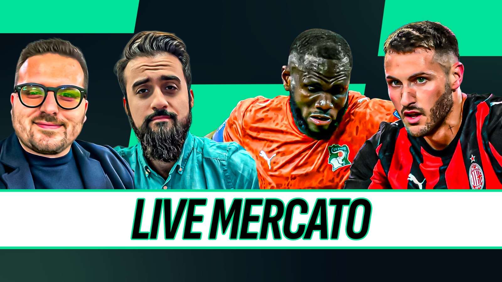 Milan-Gimenez, si decide tutto. Juve, arriva Kessié? Inter, Roma e…: Calciomercato LIVE 17.30 su YouTube