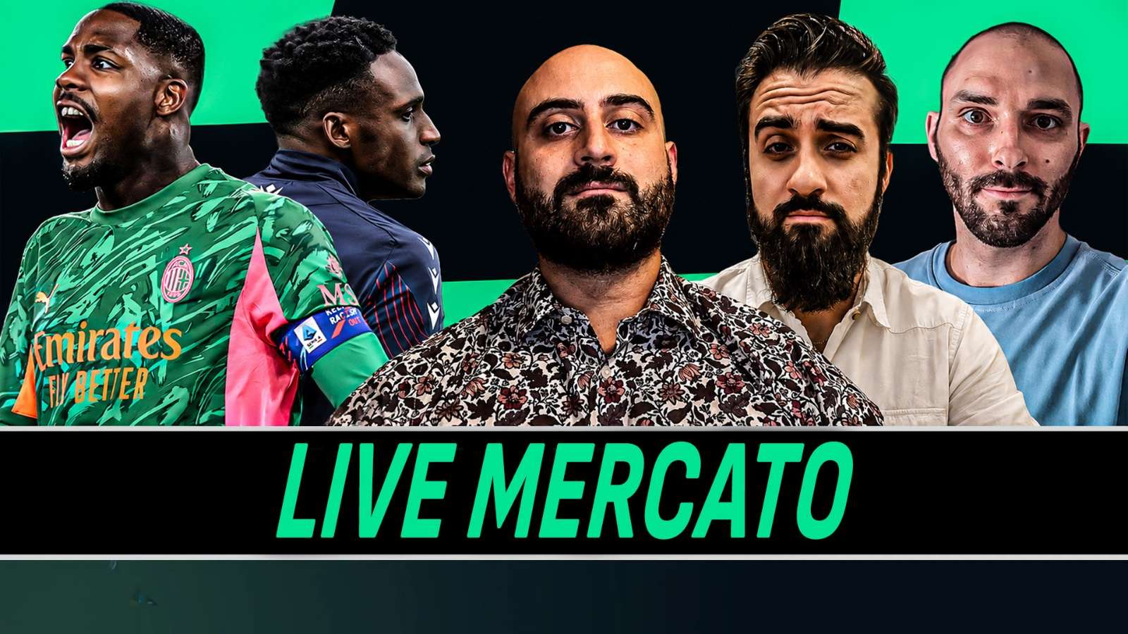 Milan, la verità su Rabiot e Maignan. All in Juve, Roma-Mora: Calciomercato LIVE 17.30 su YouTube