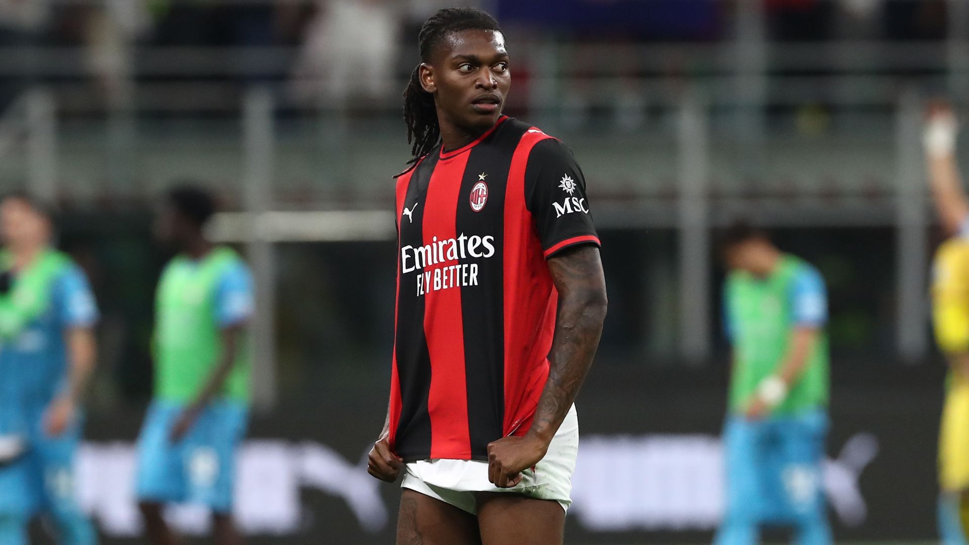Milan, Leao si spiega: "Non volevo fargli male". Salta la pr