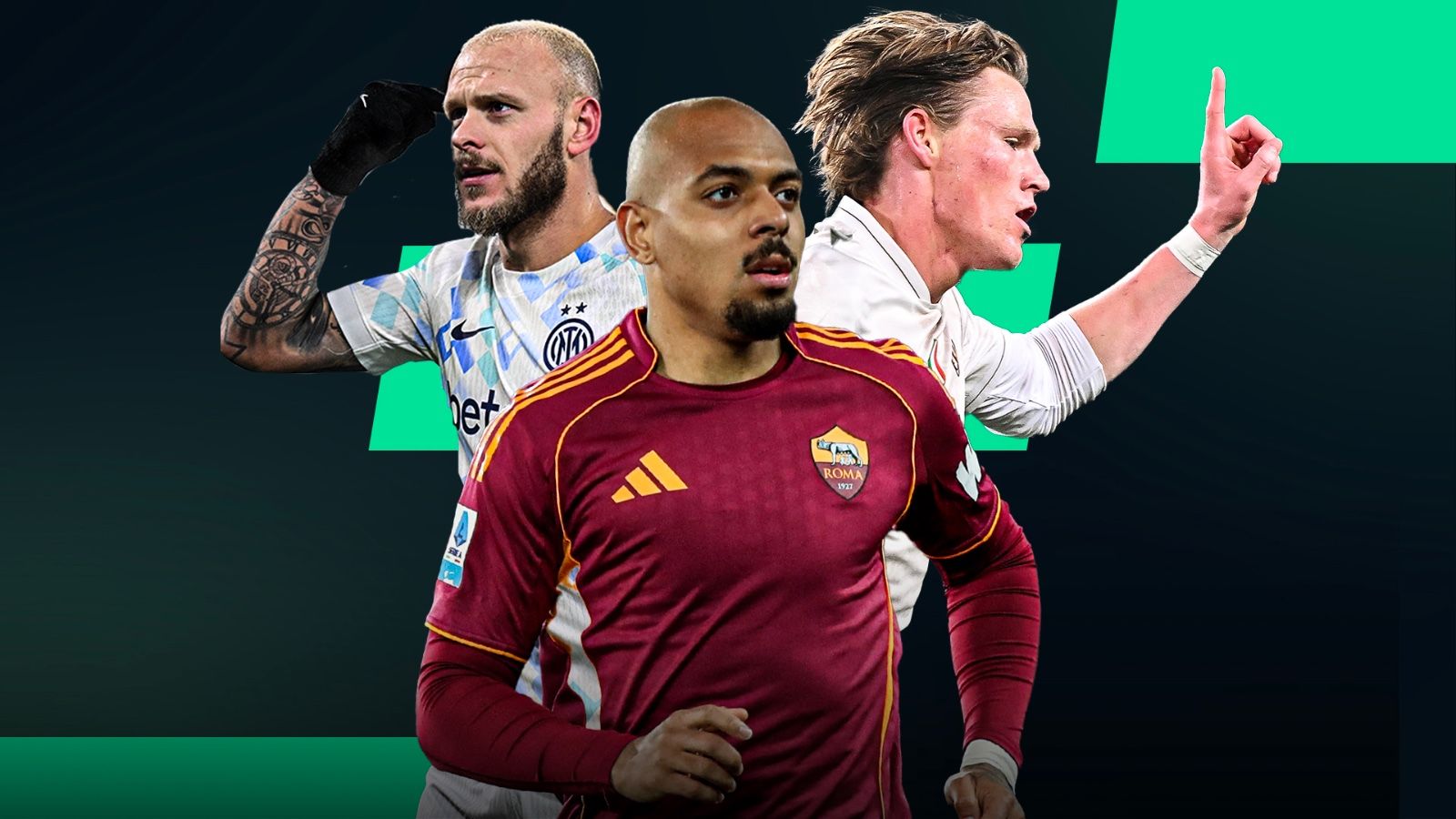 Serie A, TOP 11 24ª giornata: Malen ancora incontenibile, Dimarco totale, McTominay oltre il dolore