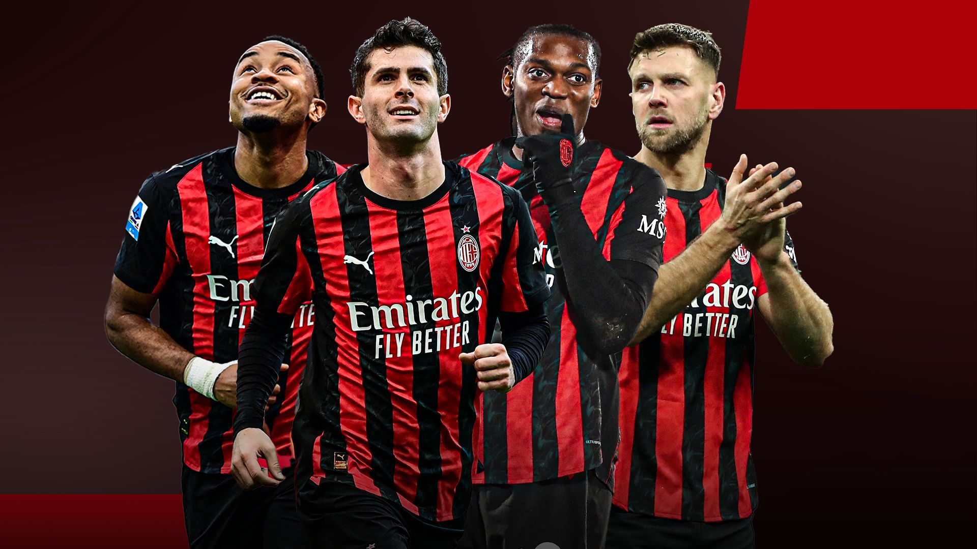 Milan, chi gioca in attacco con Leao contro l'Inter? Pulisic, Nkunku e Fullkrug, il punto della situazione