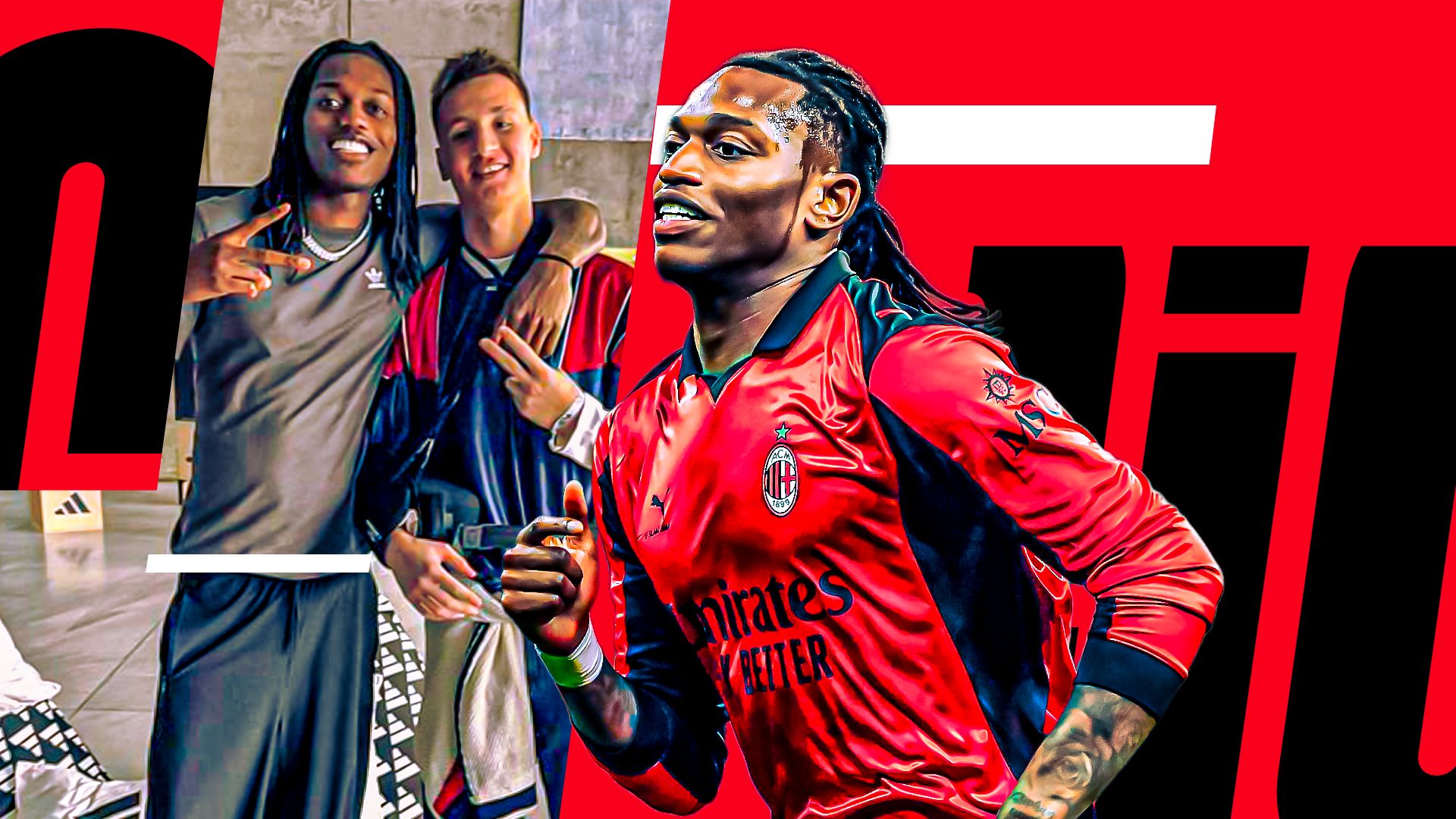 Leao e Camarda presente e futuro del Milan? La foto social e la strategia per l'estate