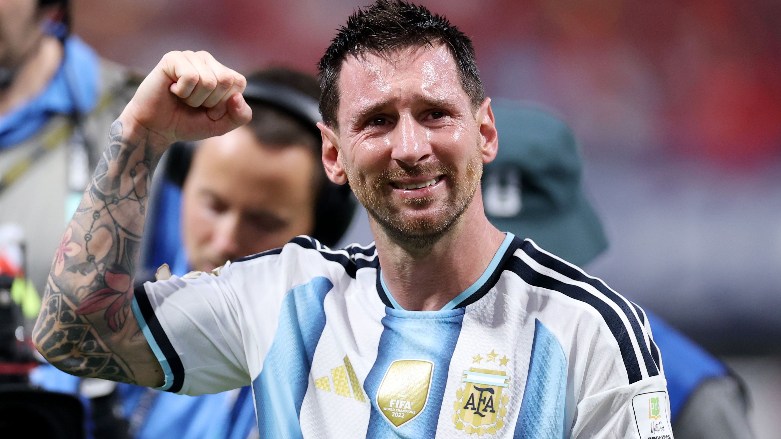 LE LACRIME DI MESSI