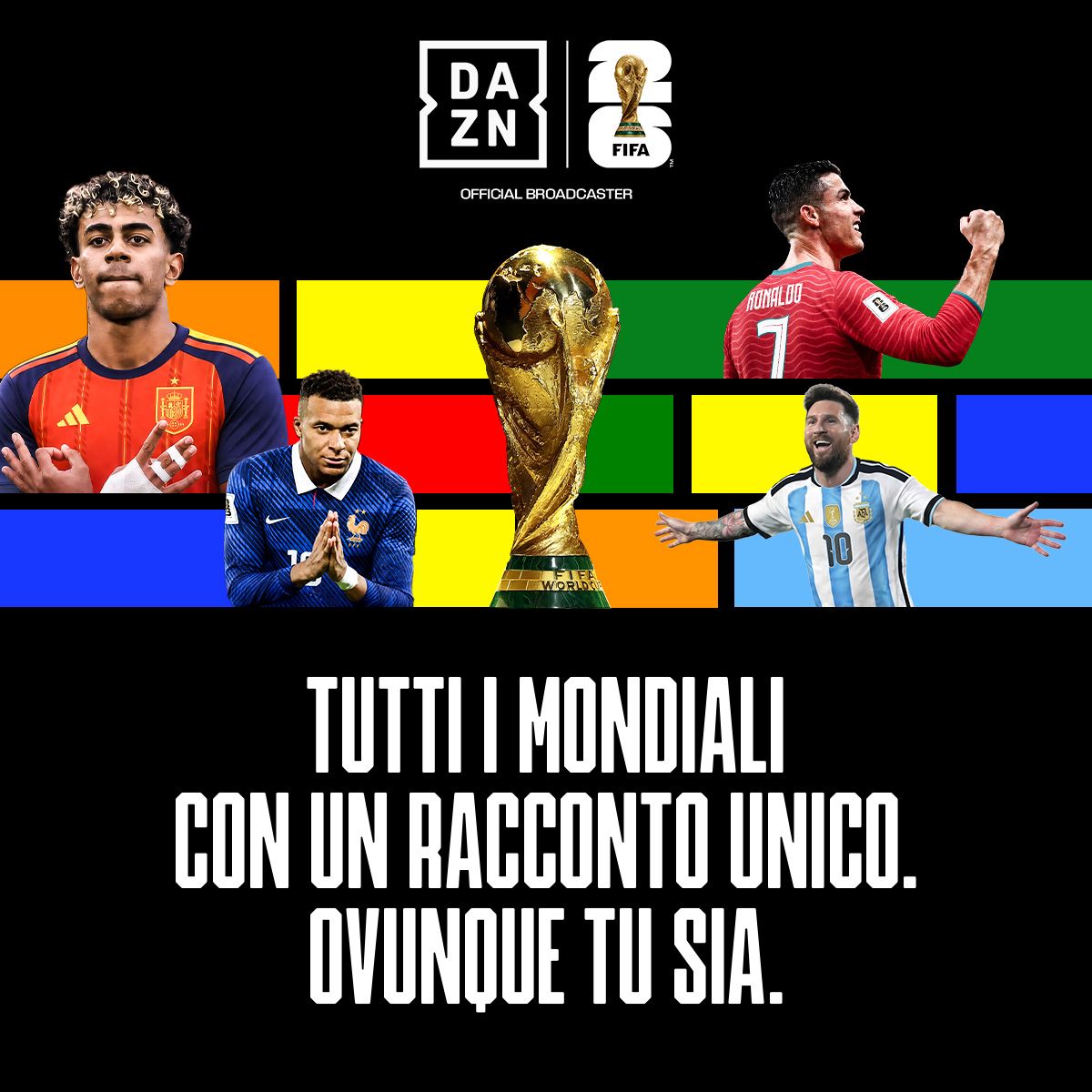 Dazn lancia le offerte Mondiali: tutte le opzioni per vedere