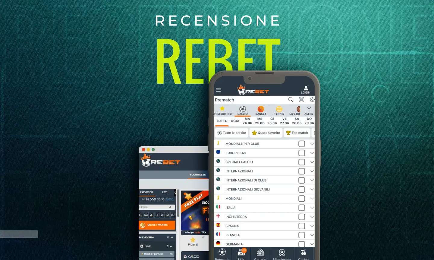 recensioni rebet