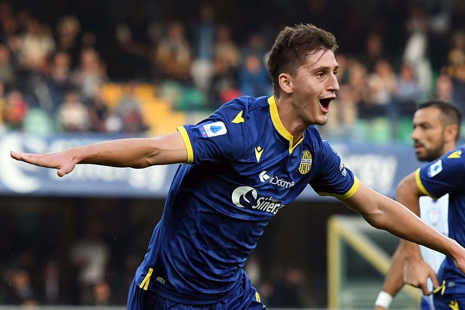Marash.Kumbulla.Verona.2019.20.esulta.jpg GETTY IMAGES