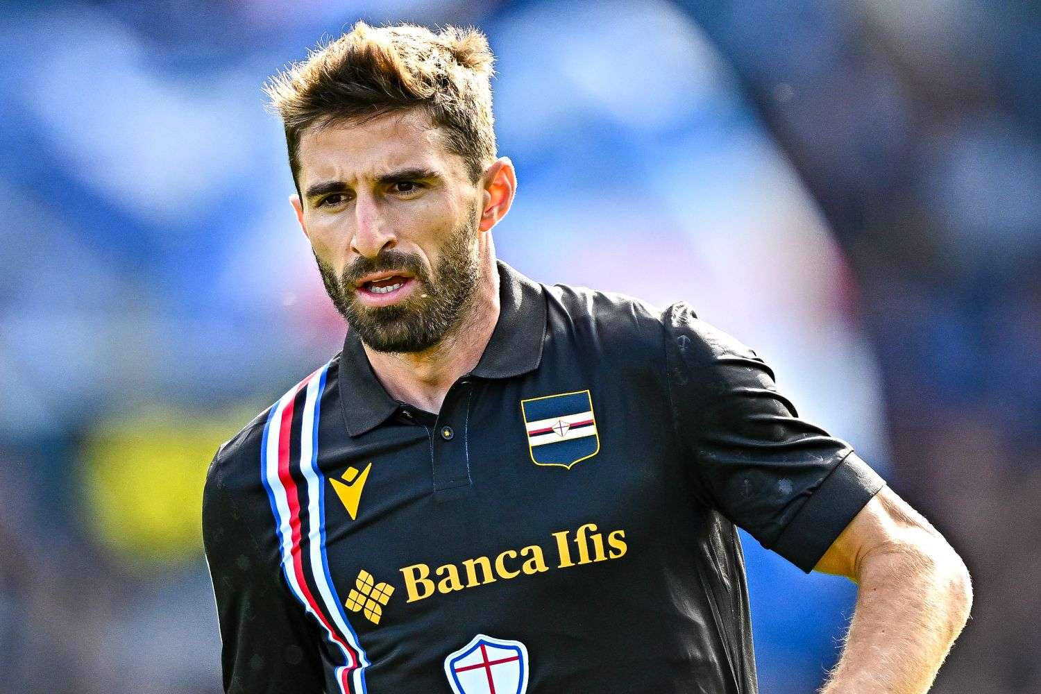 borini, sampdoria, 2023/24, sguardo, serio