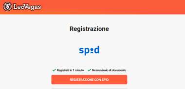 Leovegas.registrazione.con.spid.png