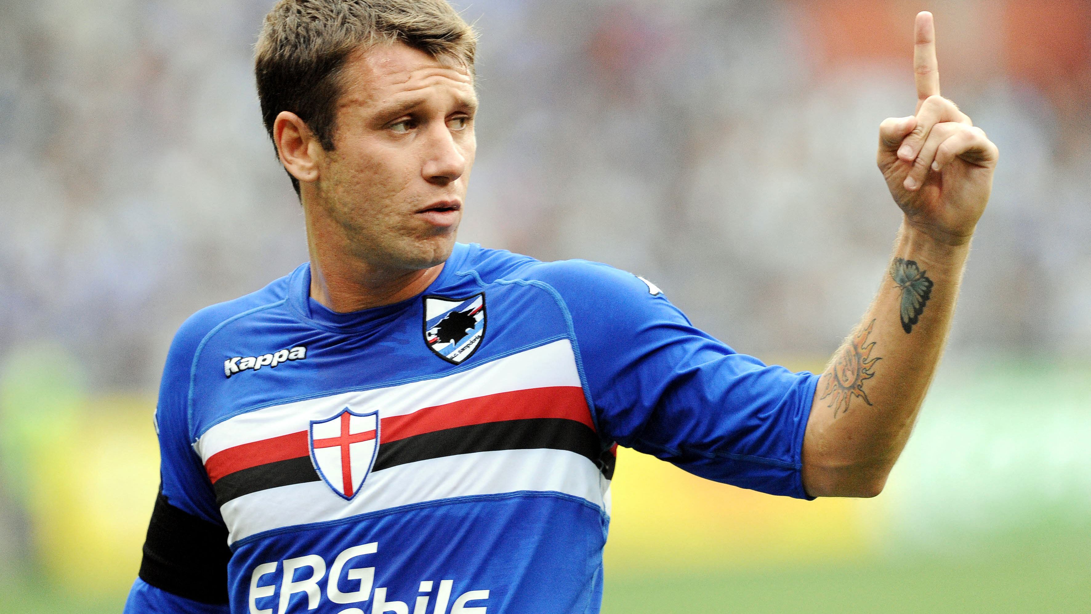 Parla Cassano: "Non posso vedere la Sampdoria in B, volevo Gozzi presidente. La società è un putiferio. Algoritmo? Prendano Einstein"