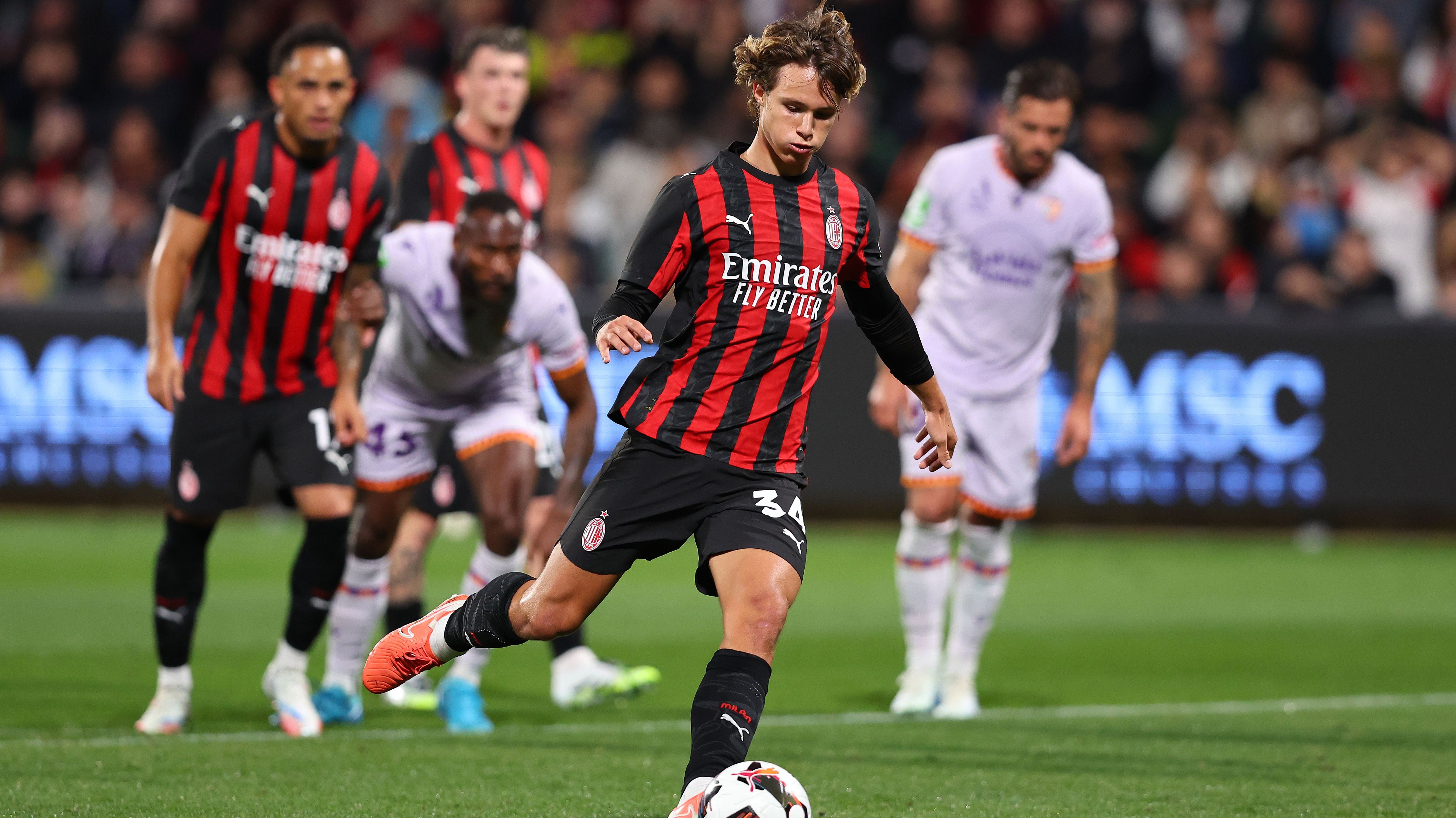 Perth Glory-Milan LIVE 0-9: entra e segna Leao, in goal anche Ricci e Musah