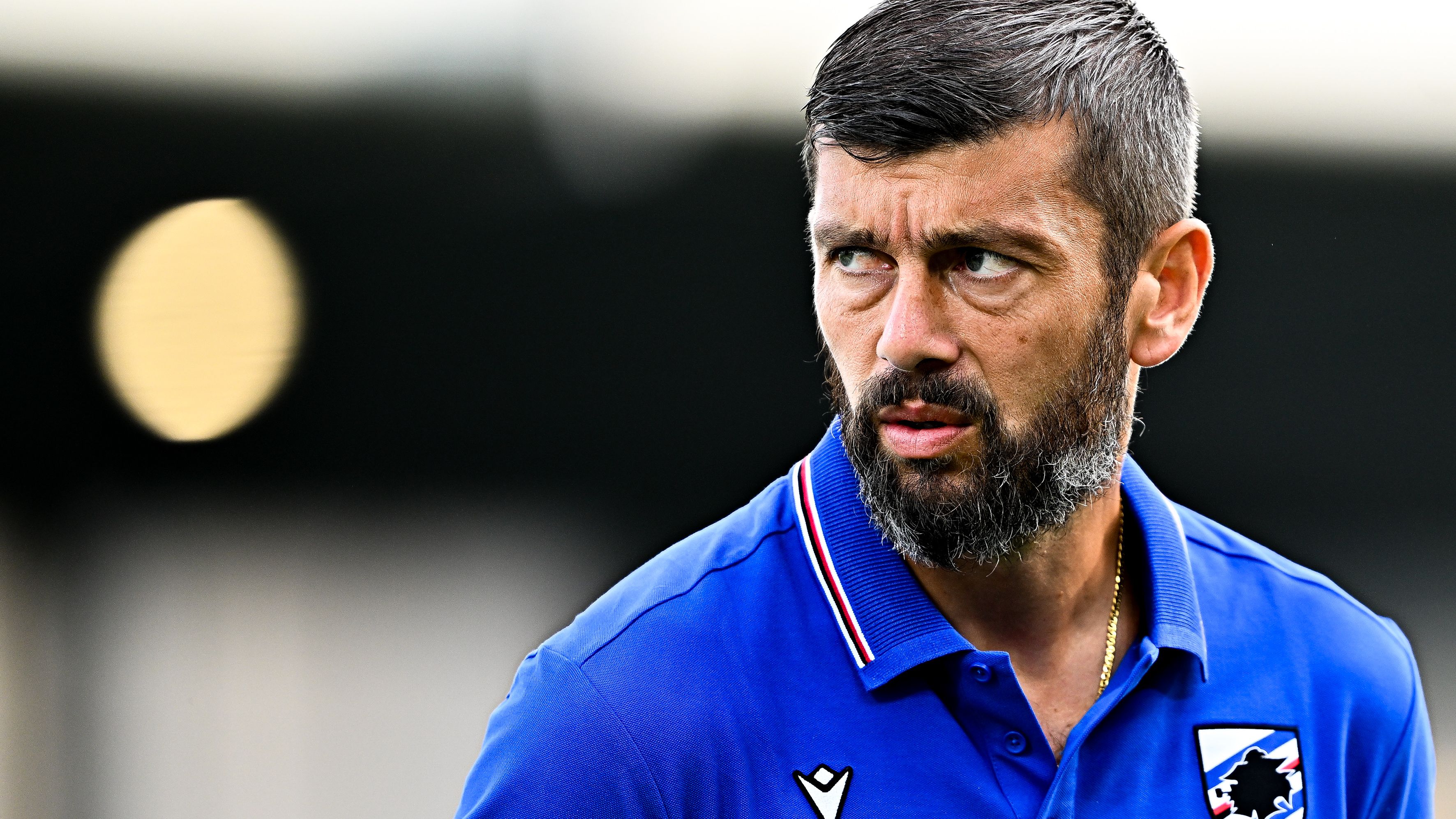 Sampdoria, Donati: "Altro che Davide contro Golia, l'Entella è rognoso. Pafundi? Spiace, per sostituirlo mi inventerò qualcosa"