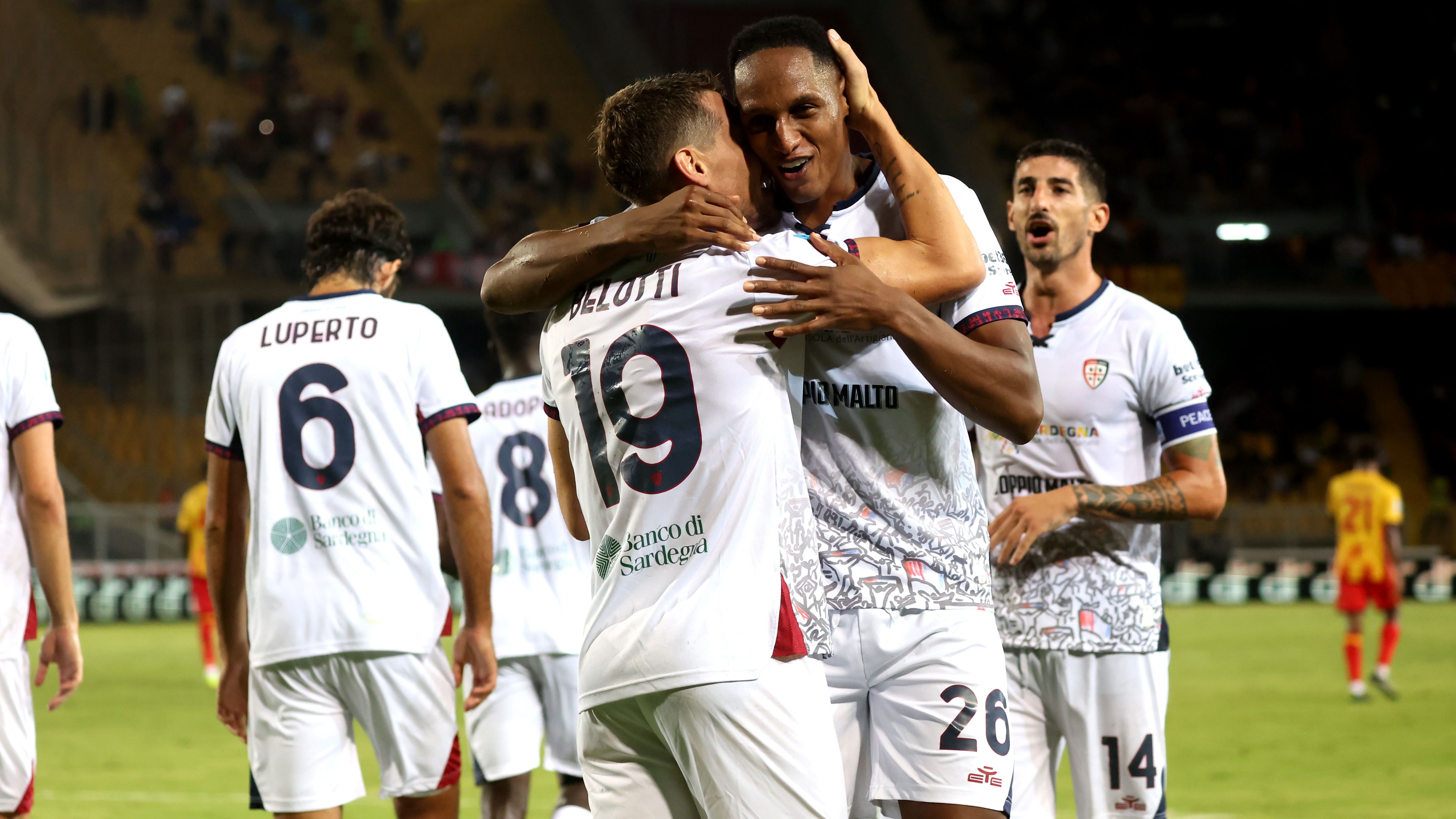 teilnehmer: us lecce gegen cagliari calcio tabelle
