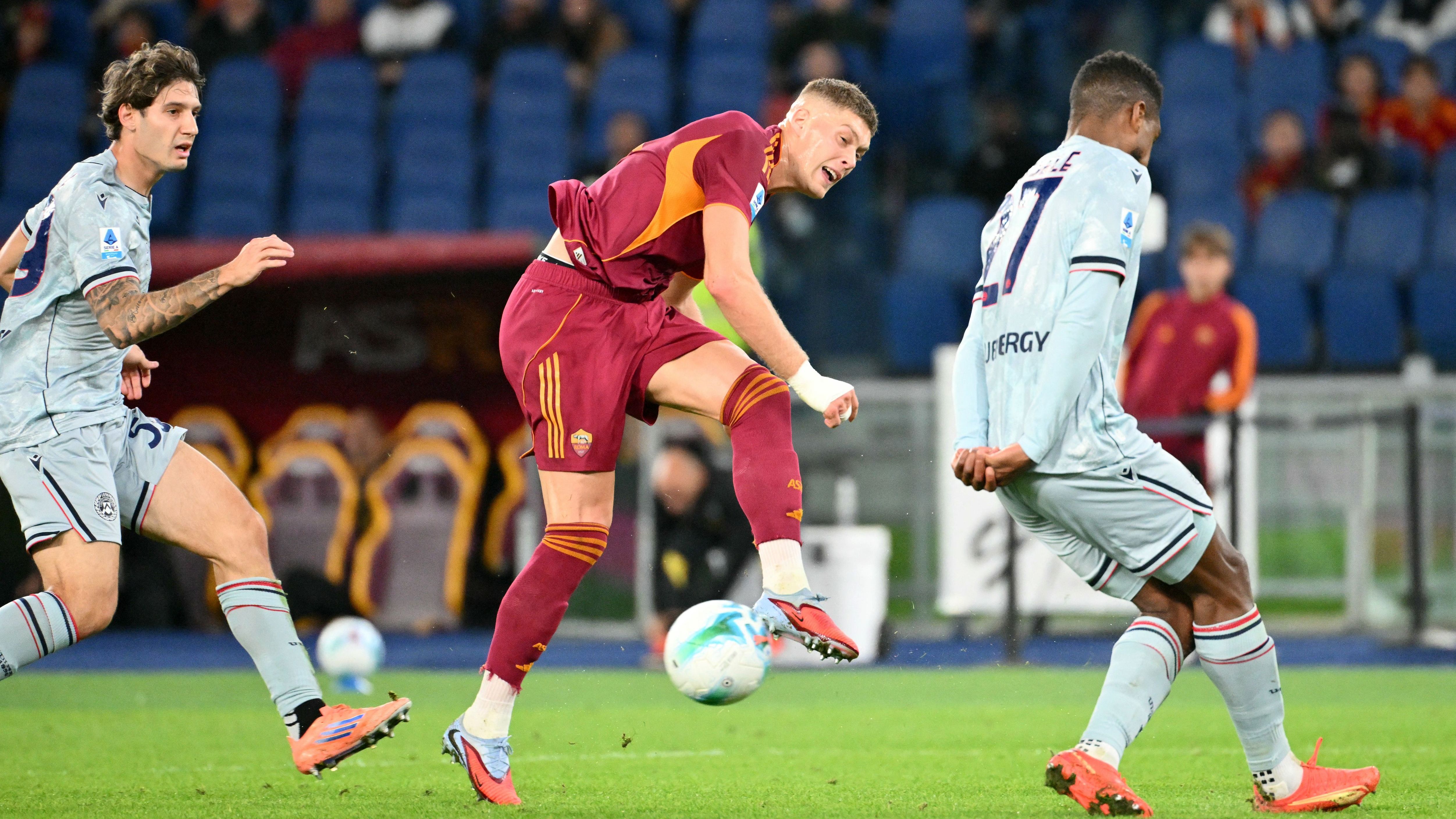 Tegola Roma: infortunio per Dovbyk contro l'Udinese, cosa si è fatto e le parole di Gasperini