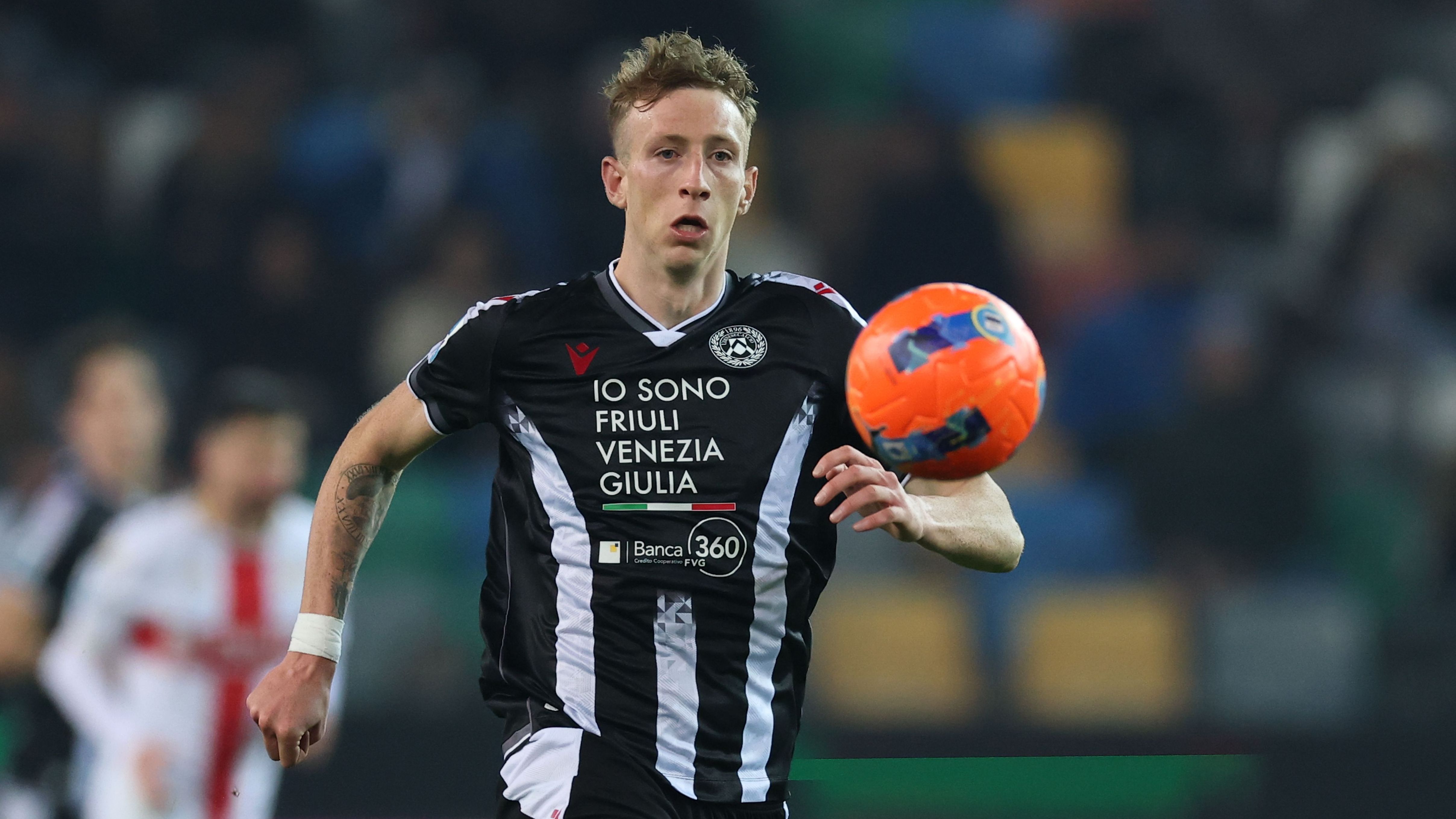 Udinese, infortunio alla caviglia per Bertola: le condizioni