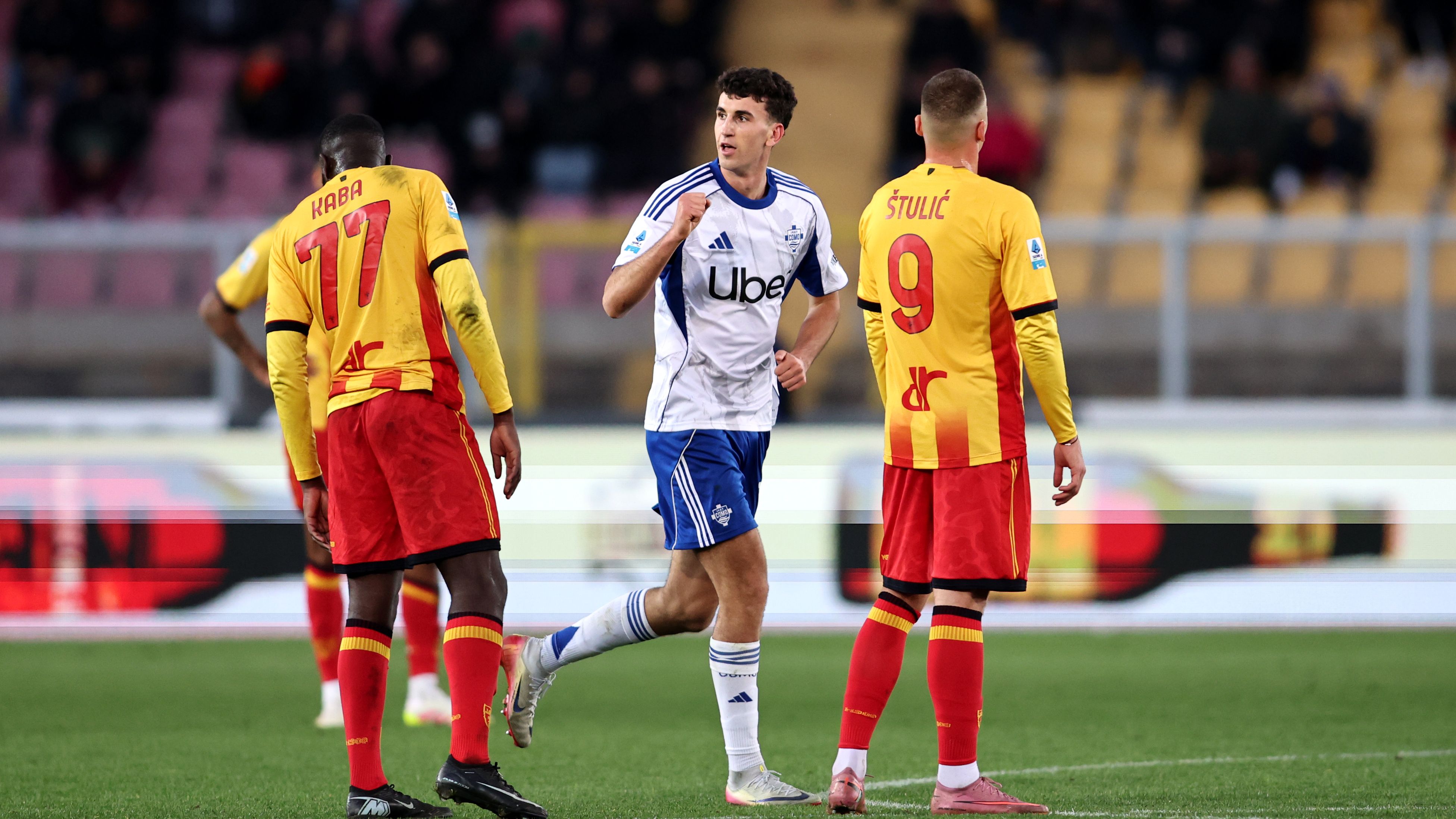 Lecce-Como 0-3: il tabellino