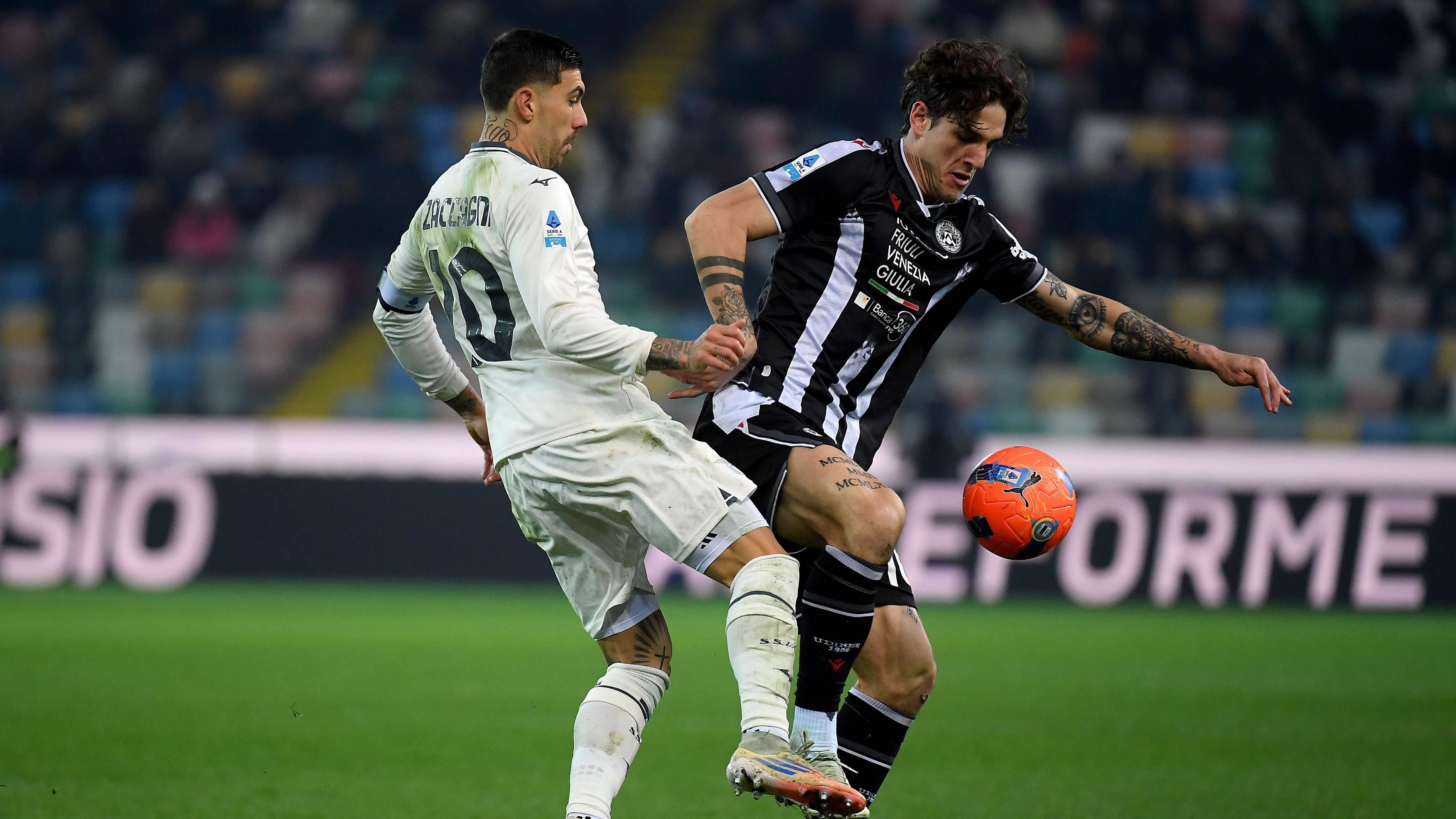 Lazio-Udinese: dove vederla, canale tv, diretta streaming, formazioni ufficiali