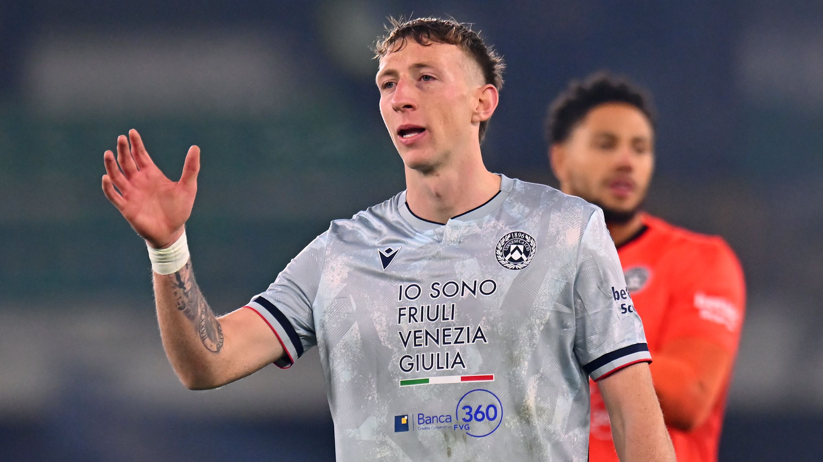 Udinese-Fiorentina, Bertola esce per infortunio: le condizioni