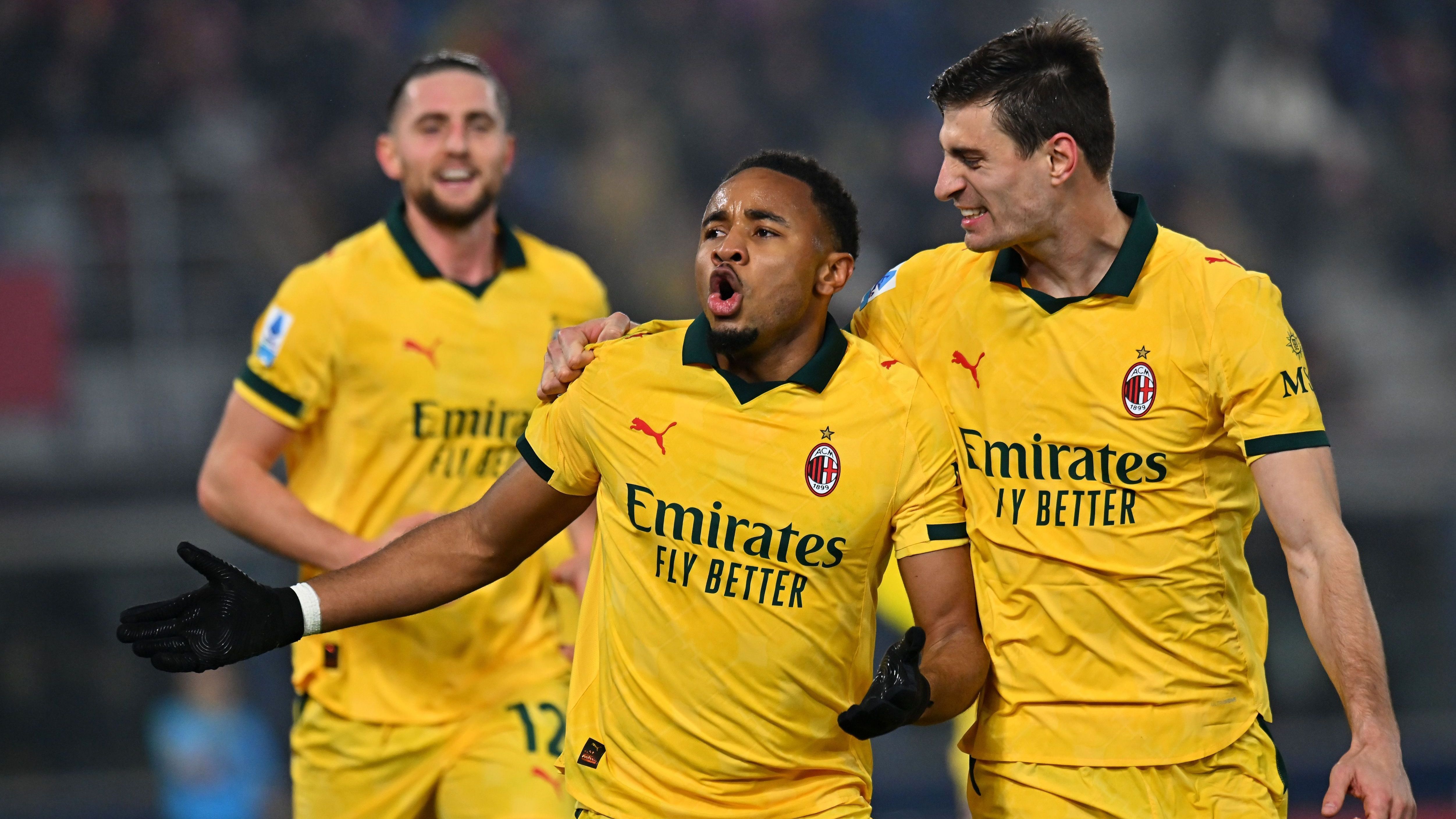 Loftus-Cheek e Nkunku trascinano il Milan: 3-0 al Bologna e +7 sul quinto posto. Rossoblù decimi e in crisi