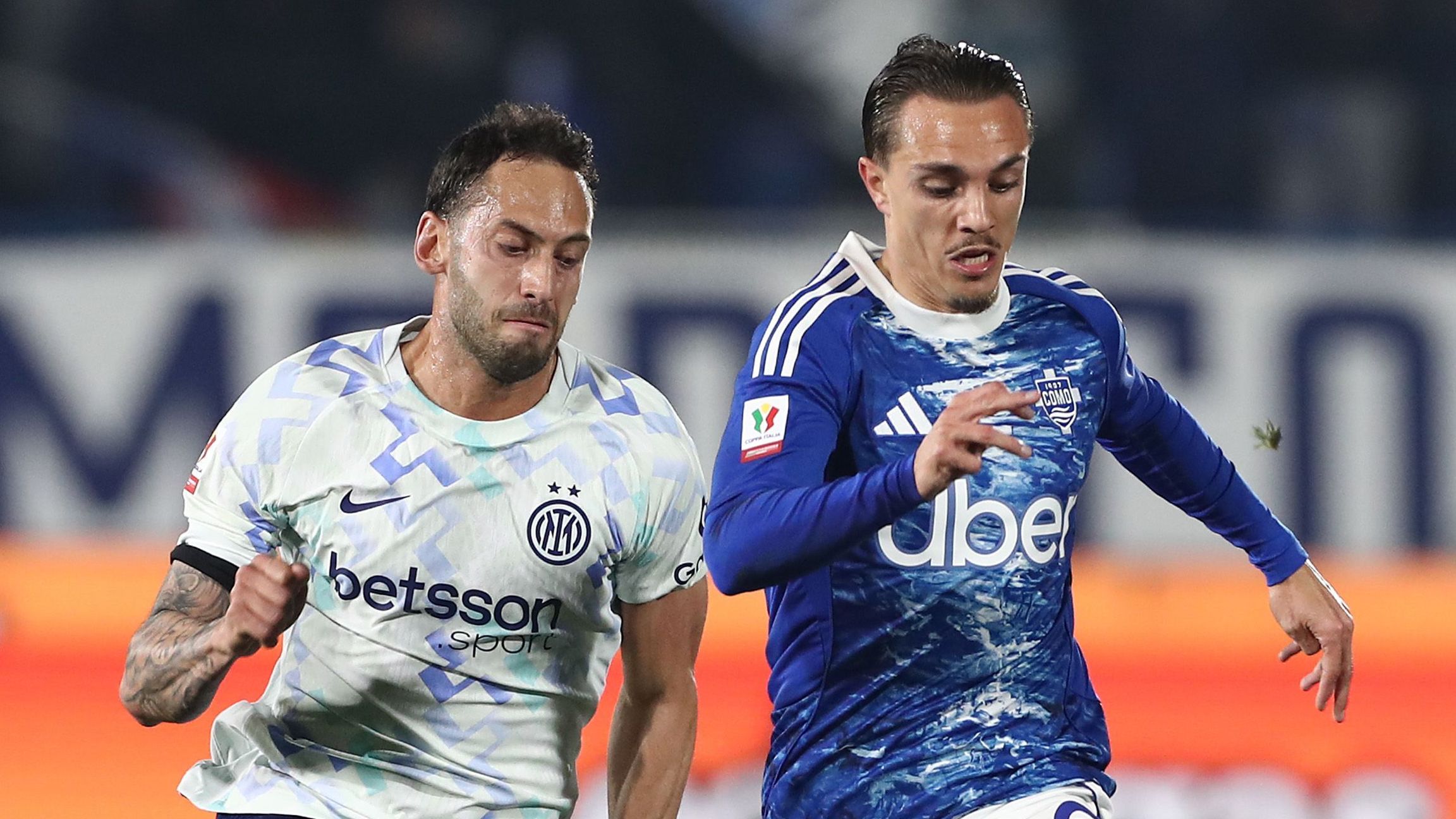 Como-Inter, le pagelle di CM: Calhanoglu si perde nel traffico, buoni segnali da Nico Paz