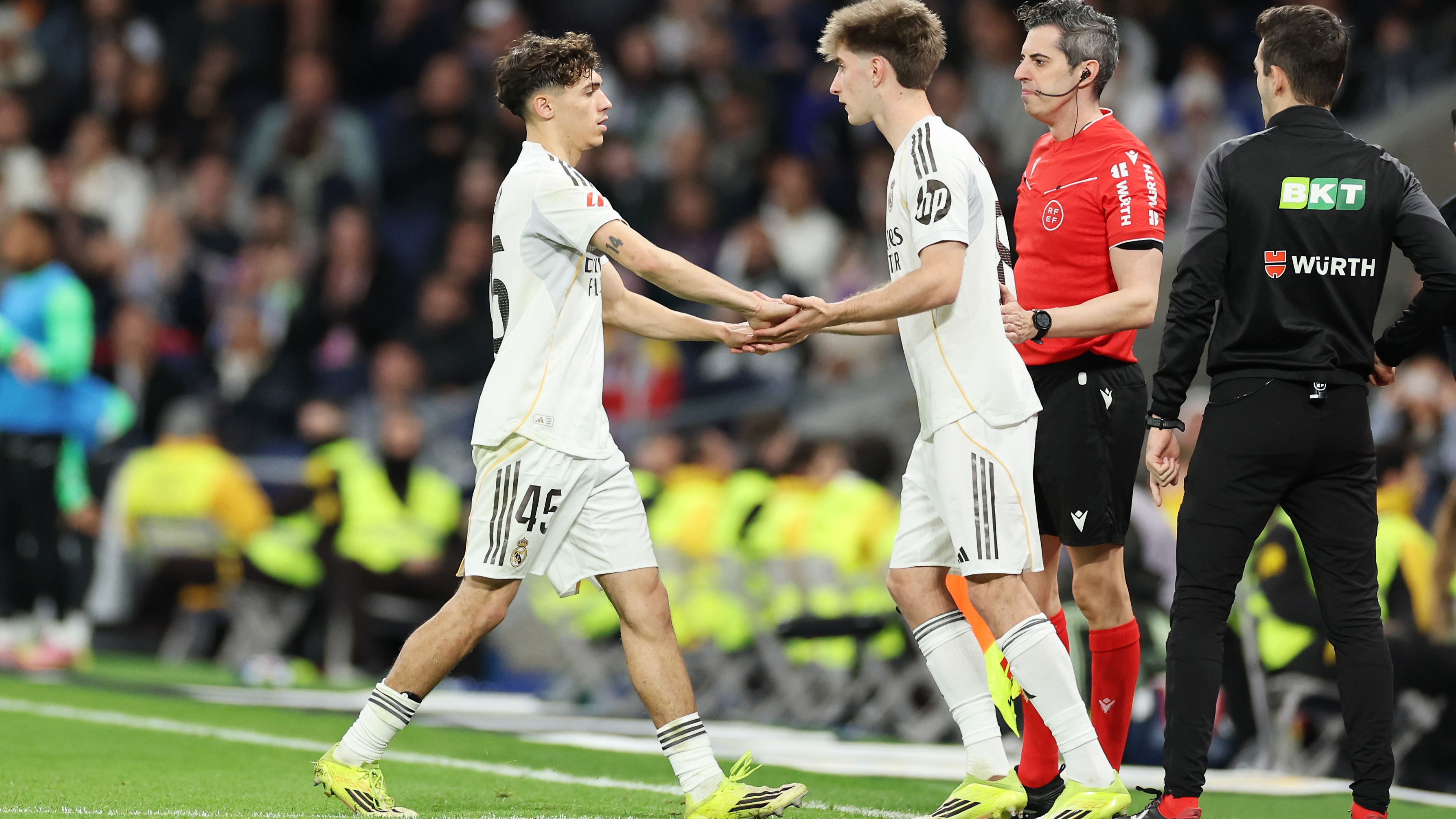 I NUMERI DI CESAR PALACIOS CON IL REAL MADRID 