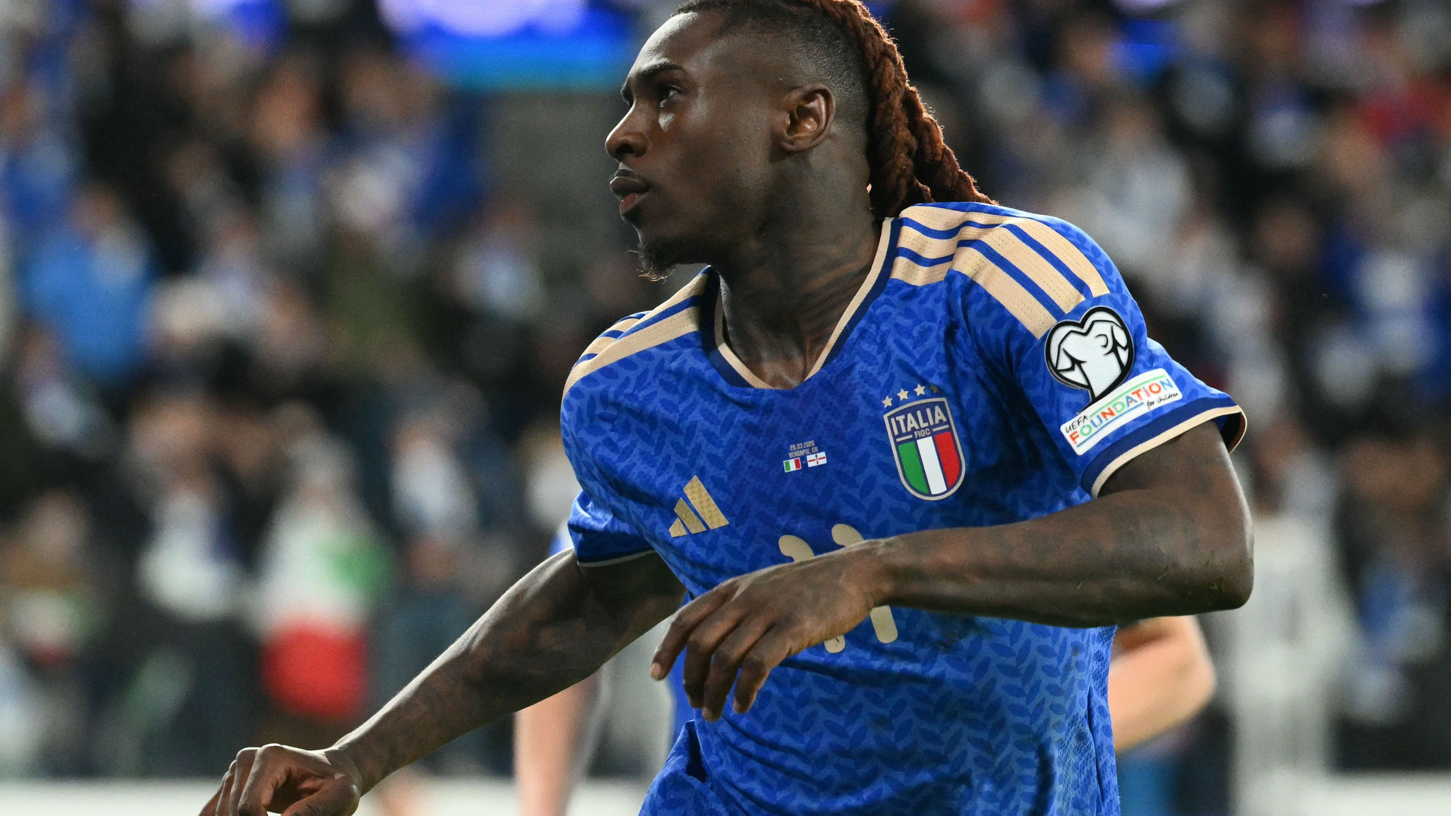 Italia, Kean come Riva e Bettaga: in goal per sei partite di fila con la Nazionale