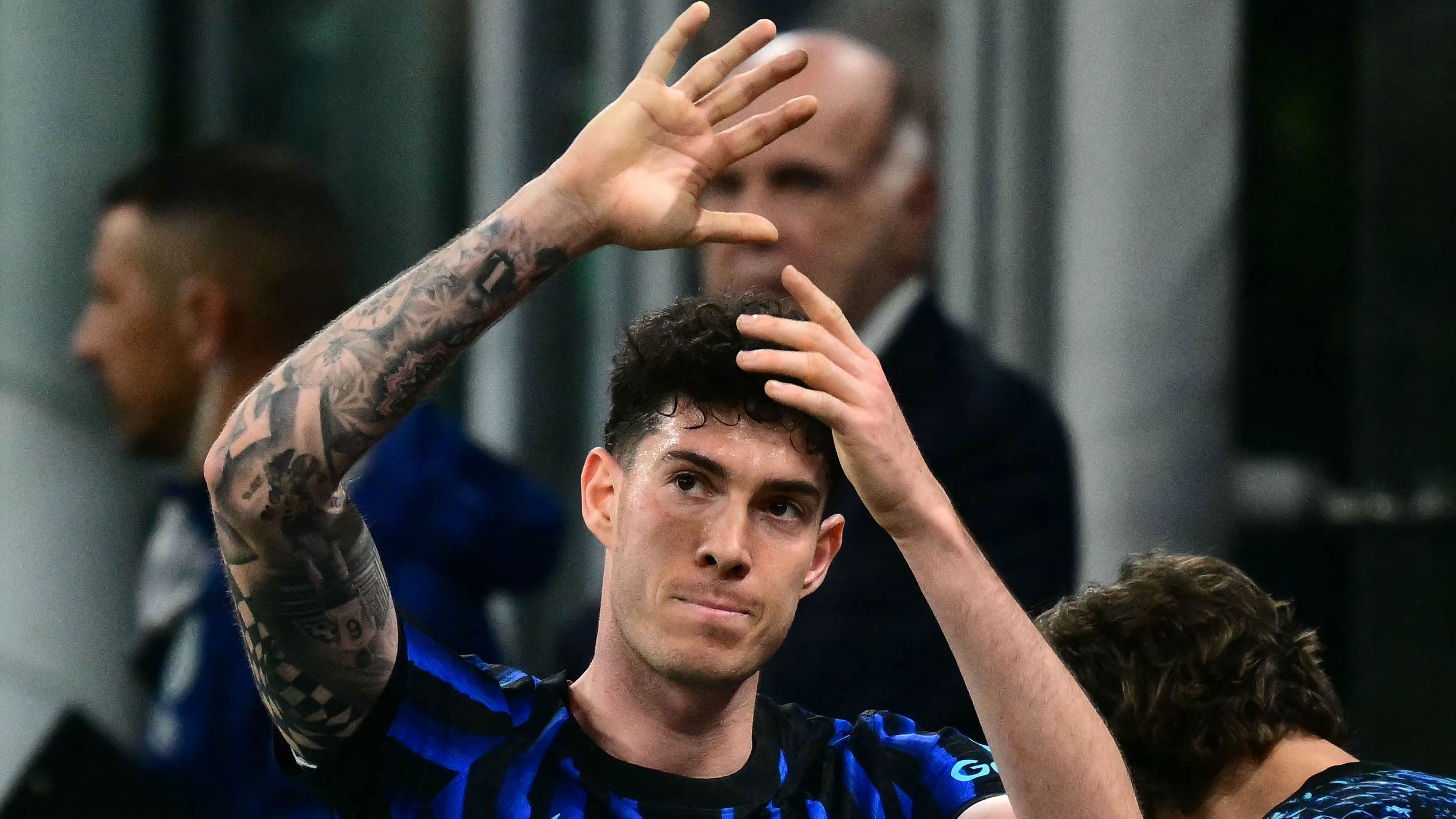 Matri sullo scudetto dell'Inter: 