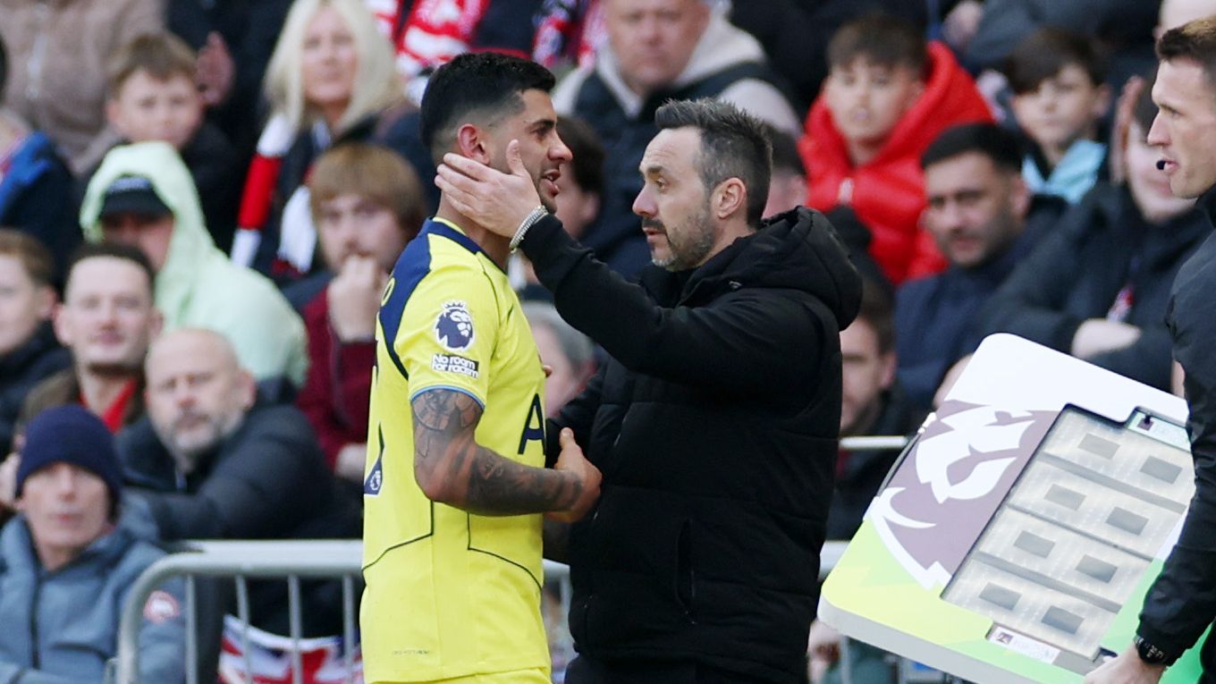 Tottenham, scoppia il caso Romero. De Zerbi: 