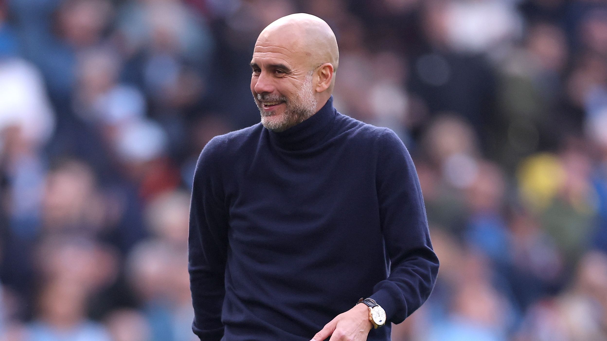 Guardiola scherza: “PSG-Bayern Monaco? Non l'ho vista, ho pensato che sarebbe stata una partita disastrosa con allenatori non bravi”
