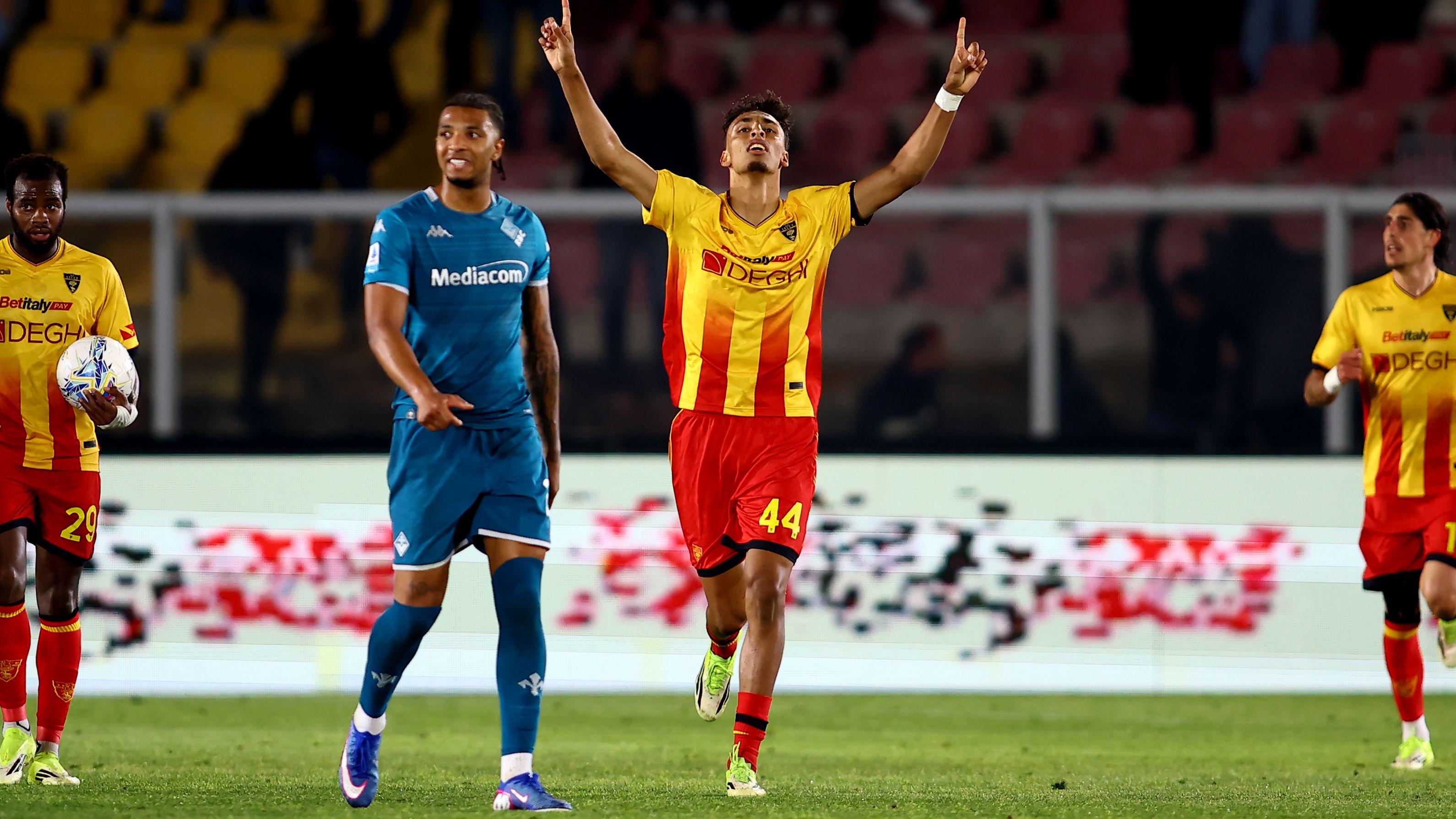 Lecce-Fiorentina 1-1: il tabellino