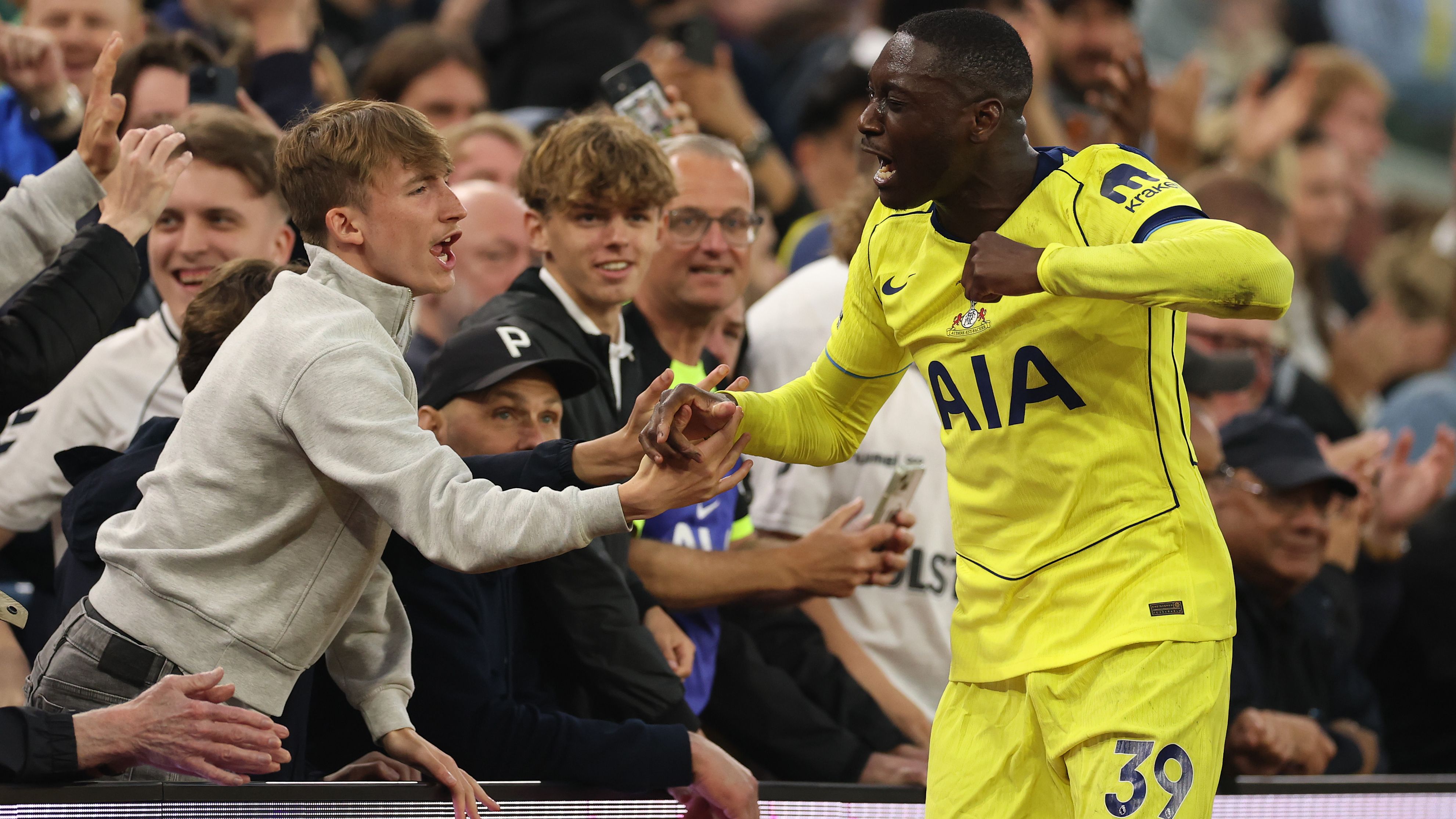 I NUMERI DI KOLO MUANI AL TOTTENHAM