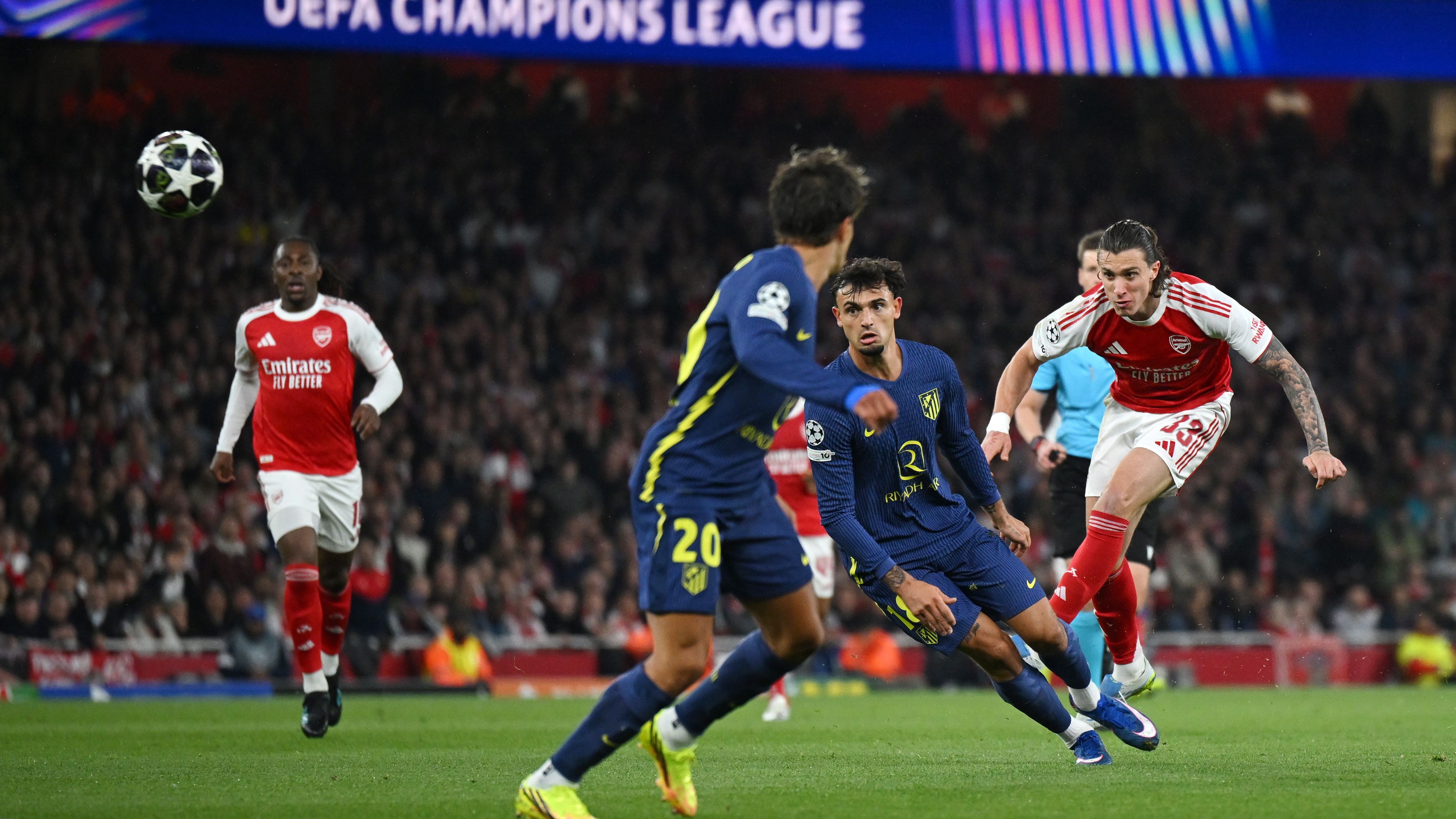 Arsenal-Atletico Madrid 1-0 LIVE: la sblocca Saka
