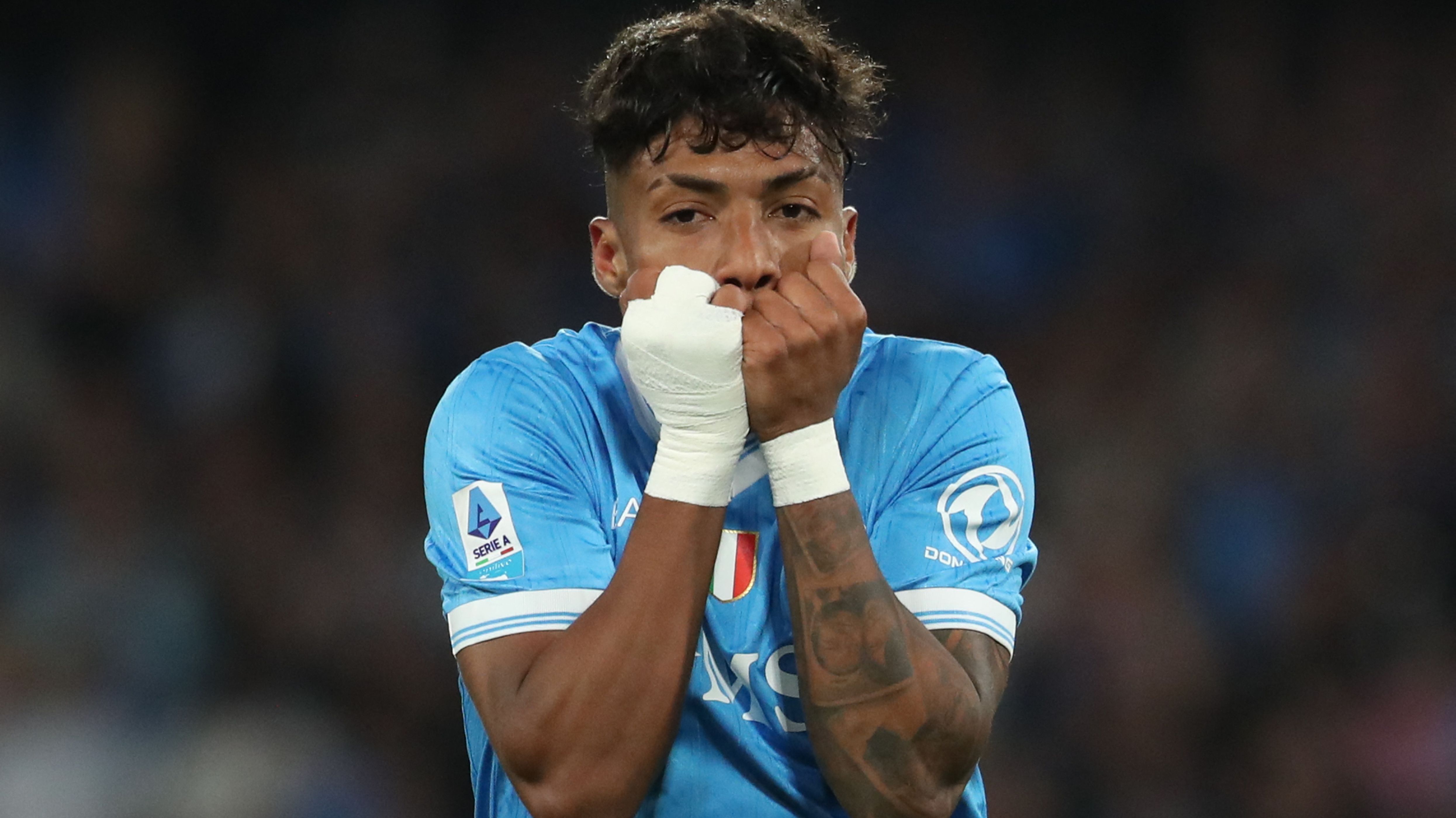 Napoli, Alisson Santos esce per infortunio contro l'Udinese: le condizioni