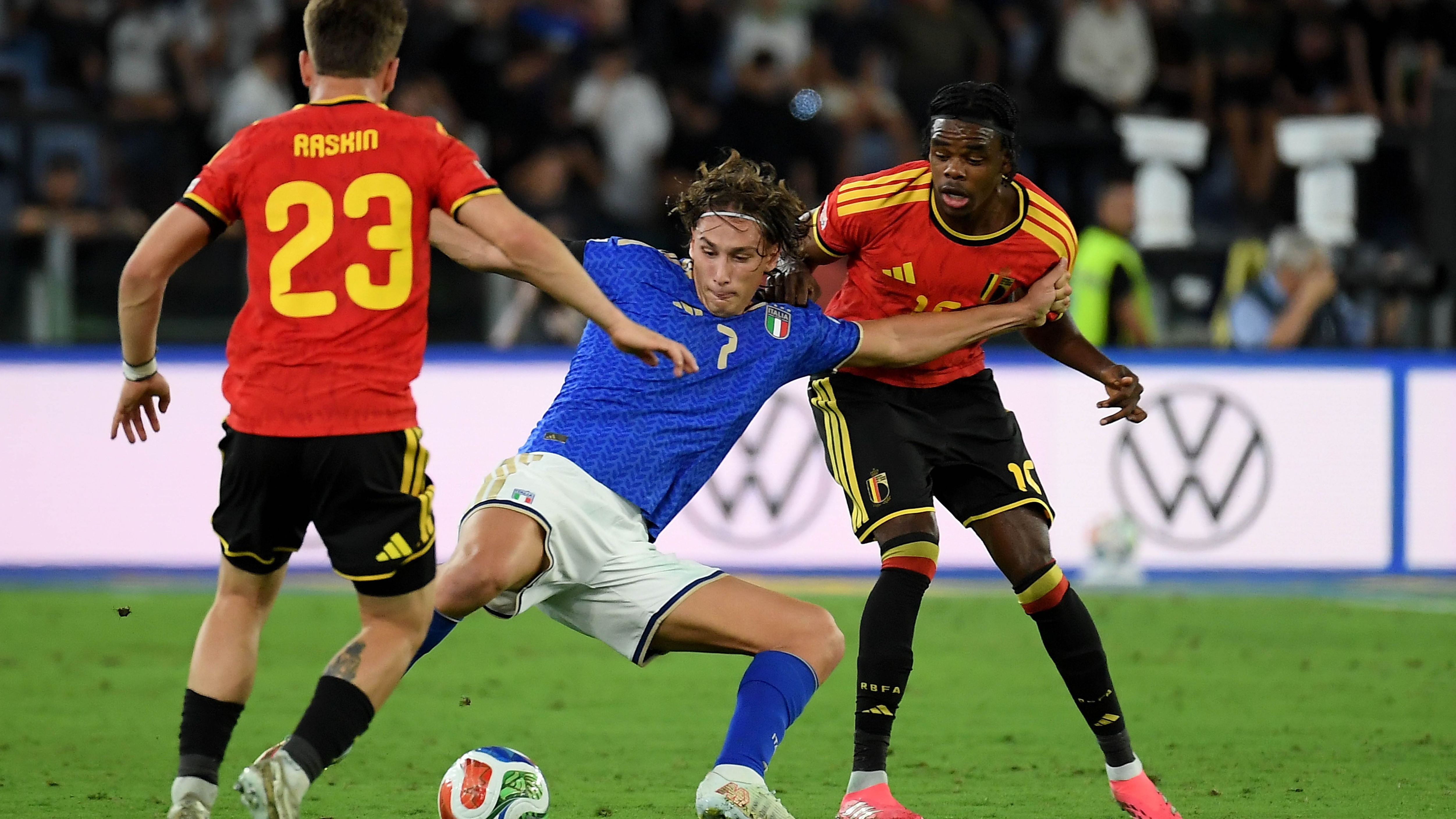 Stramaccioni: "L'Italia deve ripartire da Pio Esposito, deve essere un punto fisso della Nazionale e col Belgio non l'avrei tolto"